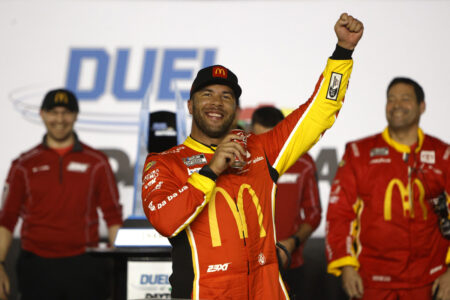 NASCAR Fans Loving Bubba Wallace's Photos After Brickyard 400 Win