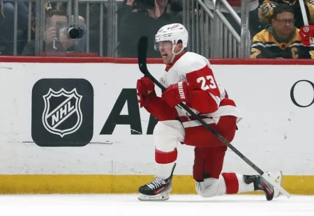 Lucas Raymond Quickly Closing In On Making Red Wings History
