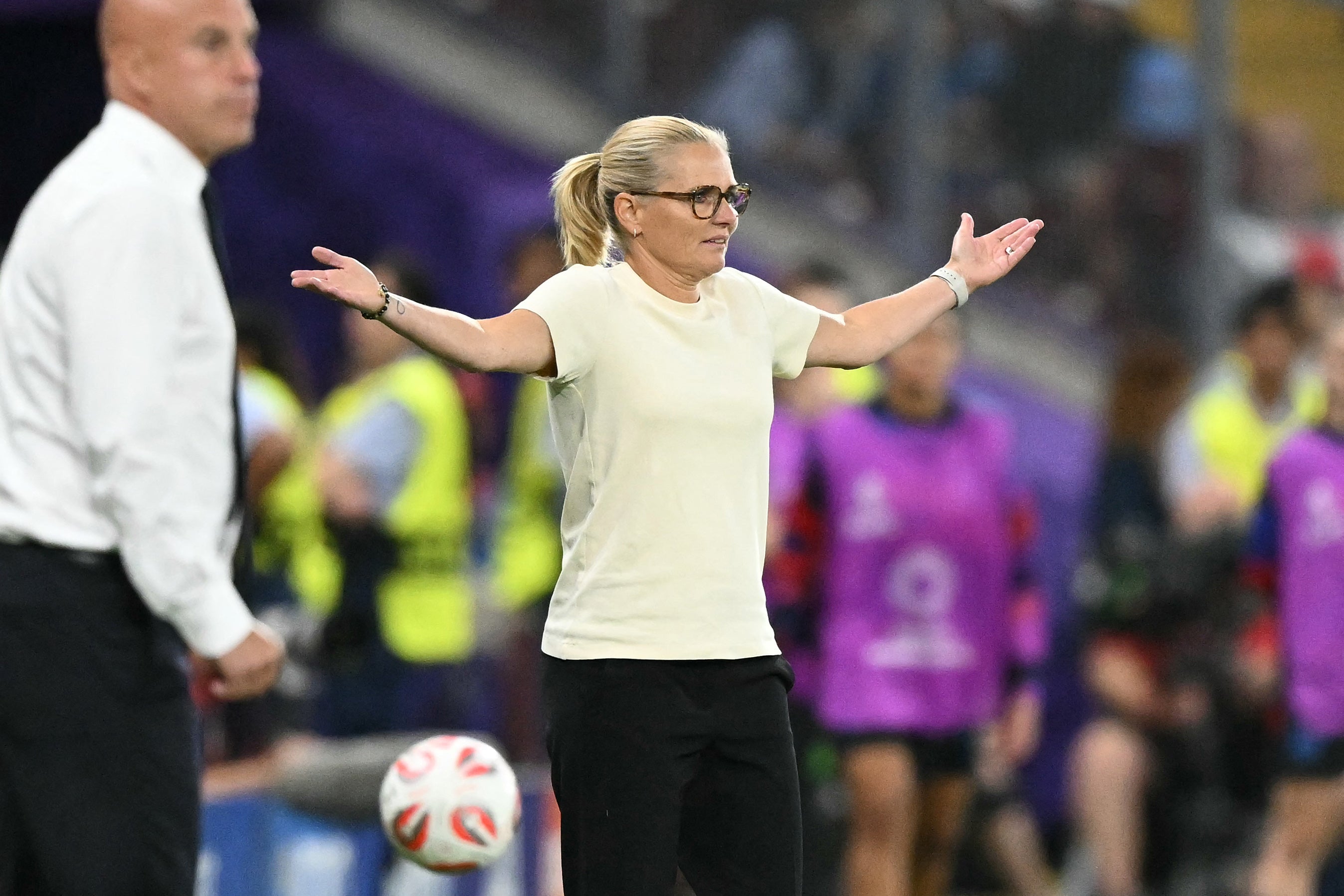 Sarina Wiegman had to rely on her tactical tweaks and substitutions after England went behind... again