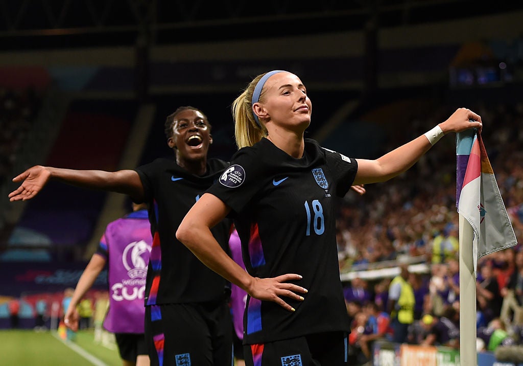 England are through to a third consecutive major final