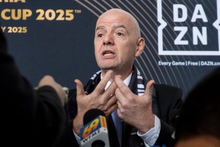 FifPro release scathing statement against Fifa president Gianni Infantino: ‘The man who thinks he’s god’