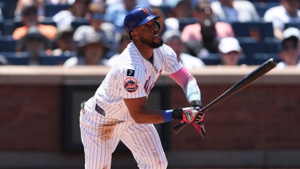 Starling Marte's right knee 'flared up again,' Mets' DH to undergo testing