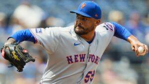 Mets' Sean Manaea strikes out seven in season debut, flashes potential for second half