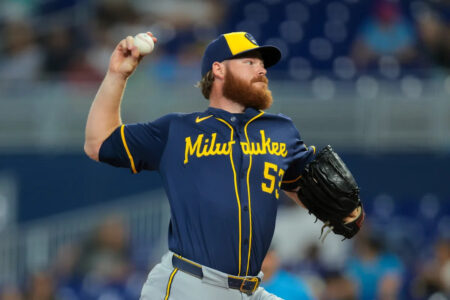 Brewers’ Brandon Woodruff makes 1st MLB start since 2023, allowing 1 run in 6 innings