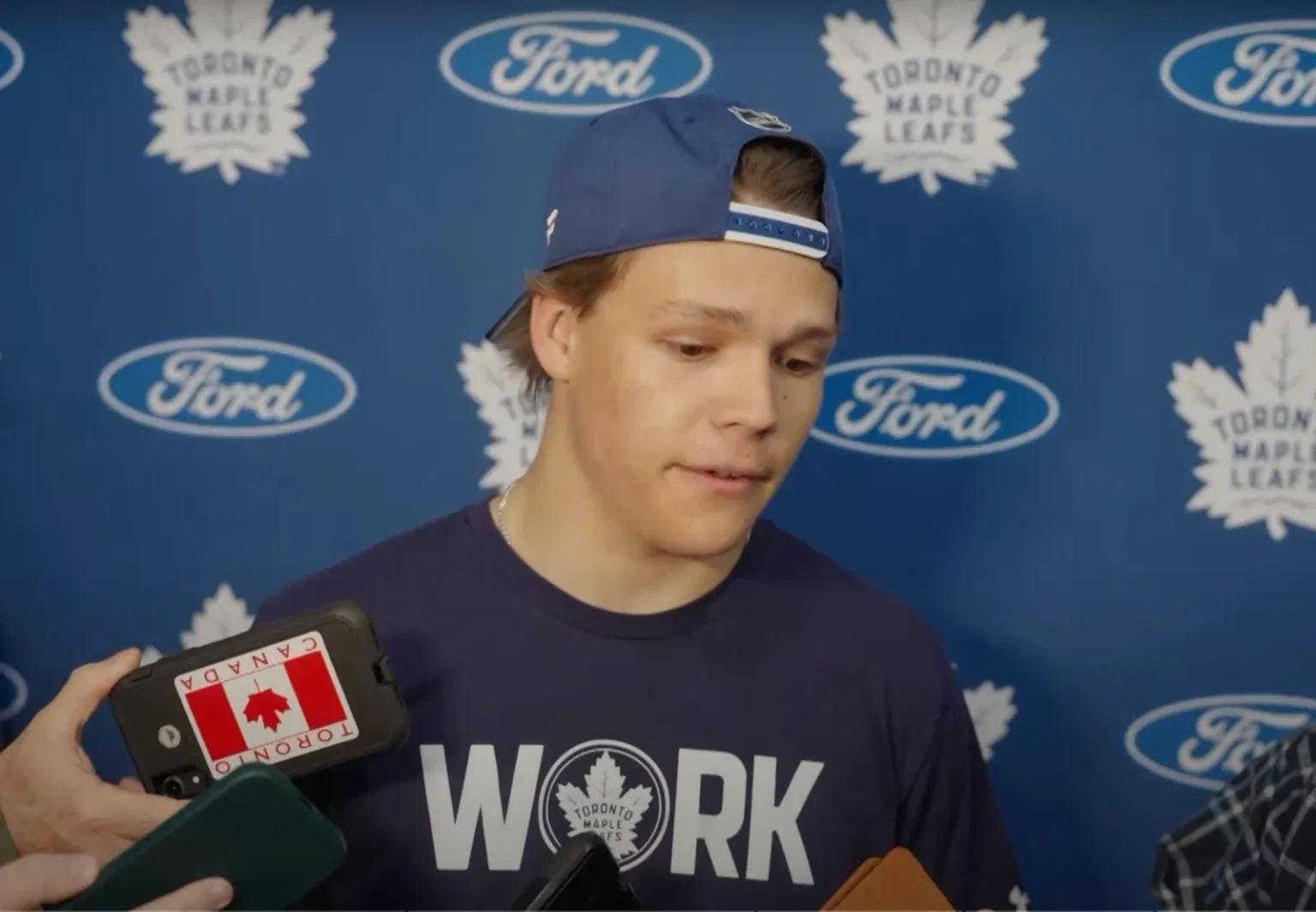 'He Meant A Lot To Me': Easton Cowan On Mitch Marner Leaving Maple Leafs For Golden Knights