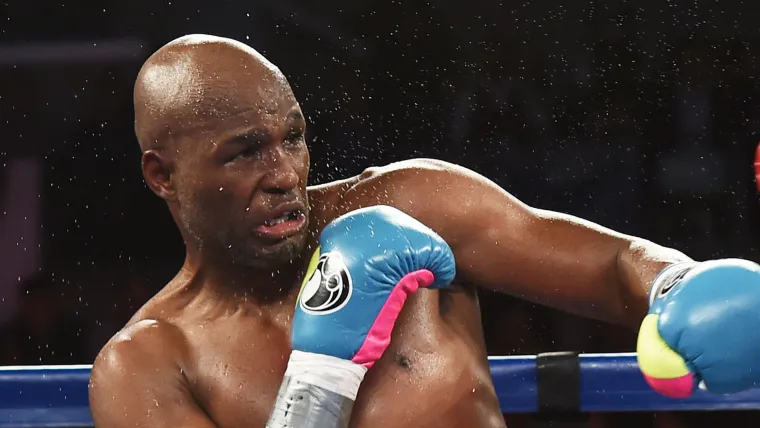 Bernard Hopkins in action BernardHopkins - Cropped