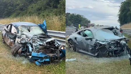 Both Drivers Somehow Walked Away From This Explosive Nürburgring Crash