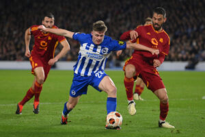 Roma in talks over deal for Brighton duo Ferguson and O’Riley