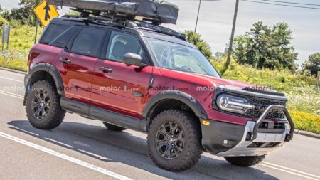 Ford Bronco Sport Raptor Spotted Undisguised in New Spy Shots
