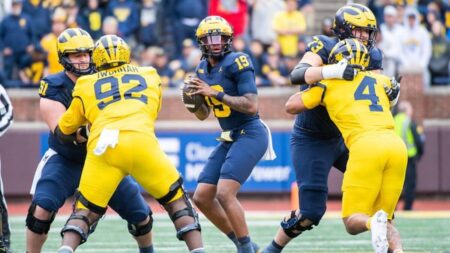 Freshman phenom Bryce Underwood already has all the tools, but Michigan QB battle won’t be won on paper