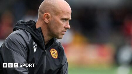 Jens Berthel Askou ‘not happy’ with Motherwell’s second half at Ochilview