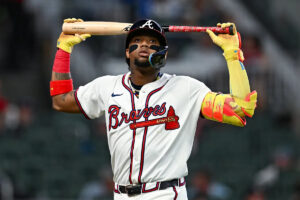Ronald Acuña Jr. leaves Braves-Royals game with Achilles tightness, will be placed on injured list