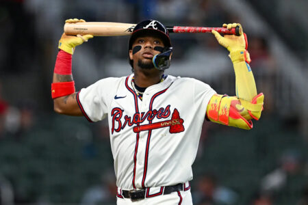 Ronald Acuña Jr. leaves Braves-Royals game with Achilles tightness, will be placed on injured list