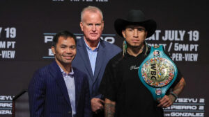 Manny Pacquiao vs. Mario Barrios fight card loses significant bout day before event