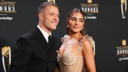 49ers star Christian McCaffrey, Olivia Culpo welcome first child – NBC Sports Bay Area & California
