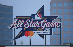 Why is the MLB All-Star Game back in Atlanta? Next question