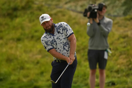 ‘It’s just how I am’: Hatton chunters and curses his way into contention at the British Open