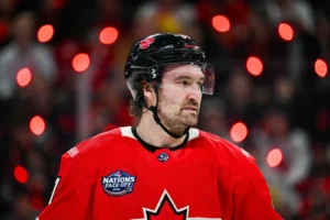 Former Ottawa Senator Mark Stone Jokes That It Wasn't Always Easy Playing On Brady Tkachuk's Line