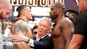 Usyk vs Dubois 2: Fight predictions from boxing world including Bellew, Hearn & Frampton