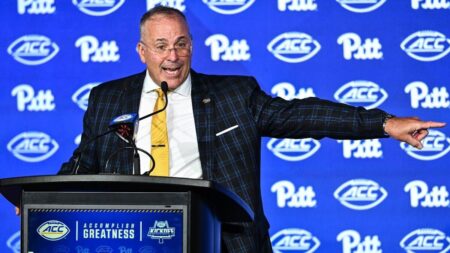 Pitt’s Pat Narduzzi makes cheeky prediction about North Carolina’s ACC title chances: ‘You got Bill Belichick’