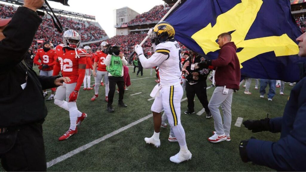 Michigan’s Derrick Moore dismisses Ohio State’s 2024 national title: ‘Not a real win if y’all ain’t beat us’