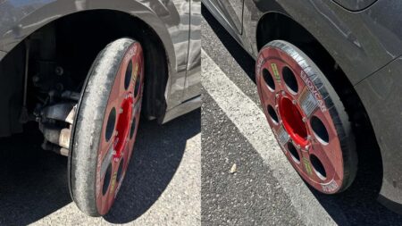 Here’s Why This Car Has Four Skinny Wheels