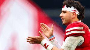 Last year Dana Holgorsen slowed Nebraska’s offensive skid, but can he help QB Dylan Raiola soar in 2025?