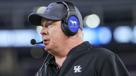 Kentucky’s Mark Stoops, SEC’s longest-tenured coach, candid about challenges in Year 13: ‘This s—‘s hard’