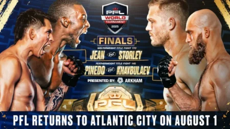 Two finals scheduled for PFL event from Atlantic City