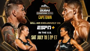 PFL Cape Town to feature title fight, Dakota Ditcheva