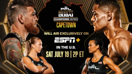 PFL Cape Town to feature title fight, Dakota Ditcheva