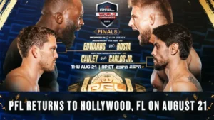 PFL bringing two tourney finals to Hollywood, Florida