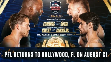PFL bringing two tourney finals to Hollywood, Florida