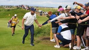 British Open 2025: Bryson DeChambeau has no issue with being timed in third-round 68