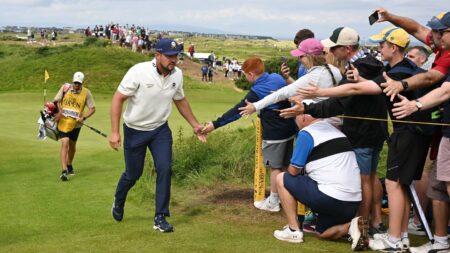 British Open 2025: Bryson DeChambeau has no issue with being timed in third-round 68