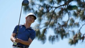 Top-ranked amateur Miles Russell survives upset bid in opening U.S. Junior match