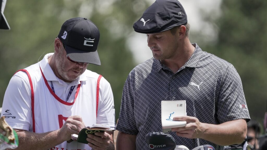 Familiar face subs in as Bryson DeChambeau’s caddie for LIV Golf U.K.