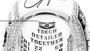New Eagles Super Bowl ring includes engraved Brazilian flag