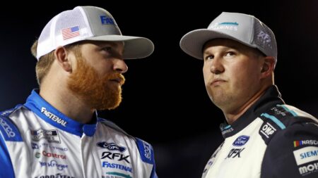 Teammates vie for final NASCAR Cup playoff spot with 4 races left in regular season