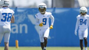 Chargers G.M. Joe Hortiz on Tre Harris: Practice is vital, hope he signs soon