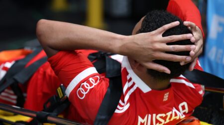 Jamal Musiala injury news: Huge concern for Bayern Munich star after horror injury