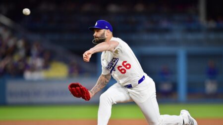 Dodgers’ reliever Tanner Scott exits game with arm pain, MRI scheduled