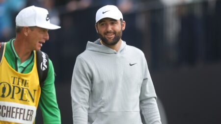 ‘Somebody else caught it’: Scottie Scheffler playfully admits to doing this during Open
