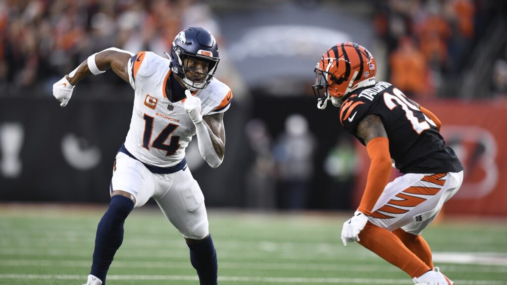 Courtland Sutton agrees to four-year extension with Broncos
