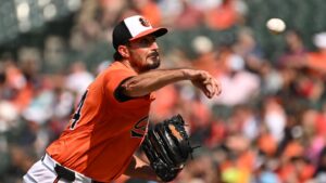 Orioles place right-hander Zach Eflin on the 15-day IL with low back discomfort