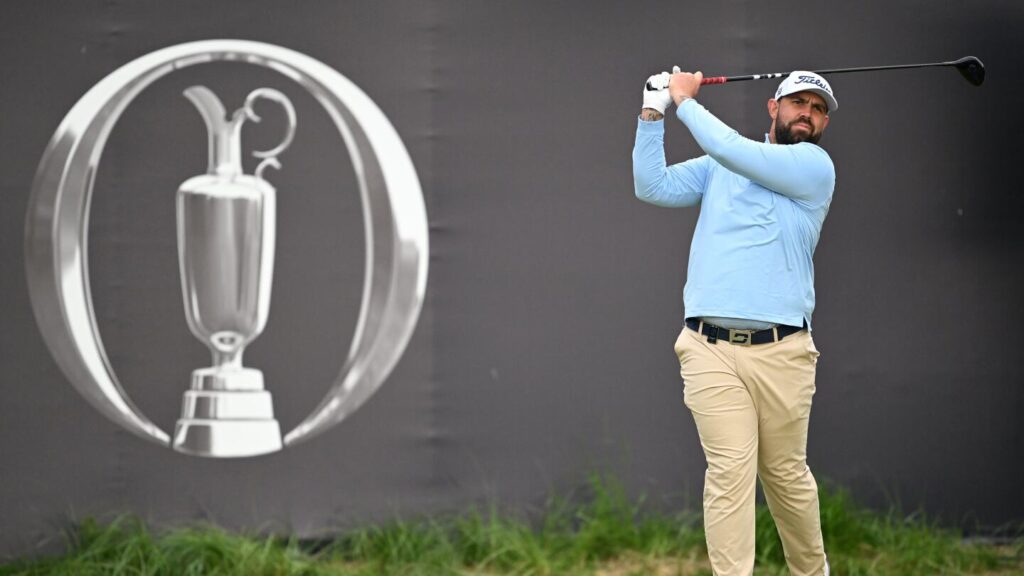 Ryan Peake, story of British Open, gets Phil Mickelson’s autograph after round