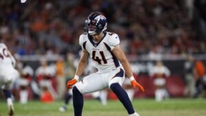 Broncos LB Drew Sanders out for extended time with foot injury