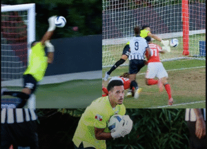 Defender 🇧🇷 steps in as keeper, goes viral with saves in Portugal