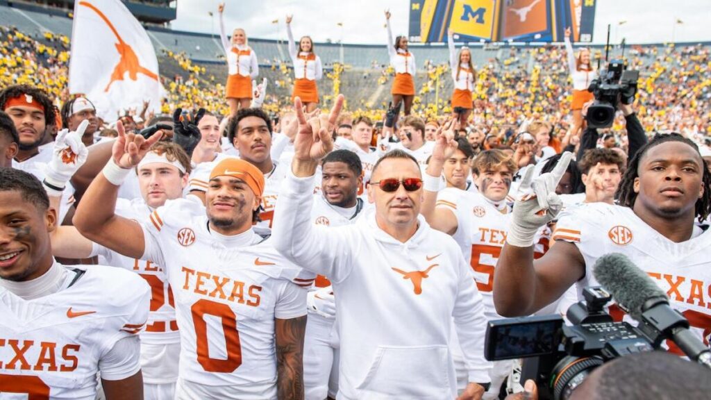 Texas is No. 1 in college football rankings, tops preseason Coaches Poll for first time in storied history