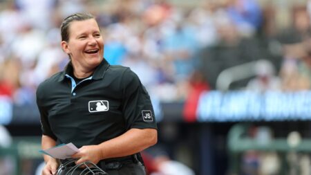 Pawol breaks gender barrier, earns good reviews for her work behind the plate on historic weekend
